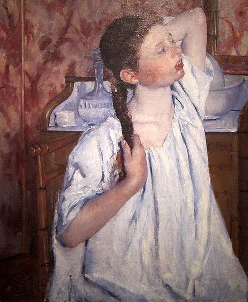 Mary Cassatt Girl Arranging Her Hair